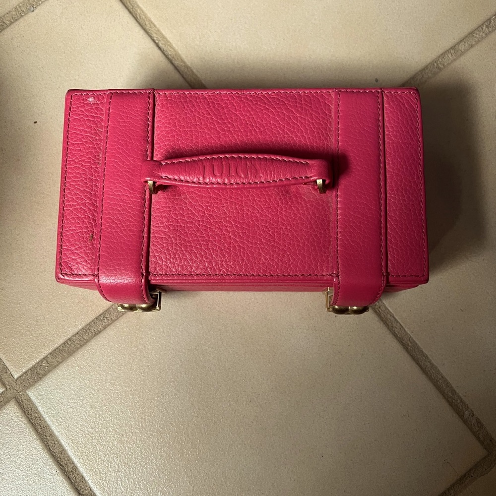COPY - Vintage Juicy Couture small hot-pink jewelry case